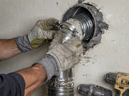 Dryer Vent Hose Installation in University Heights