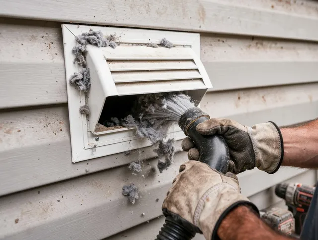 Professional dryer vent cleaning by University Heights Dryer Vent Cleaning in University Heights