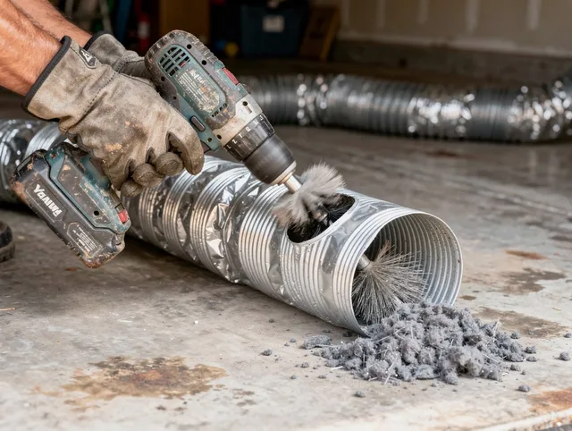 Professional duct cleaning by University Heights Dryer Vent Cleaning in University Heights