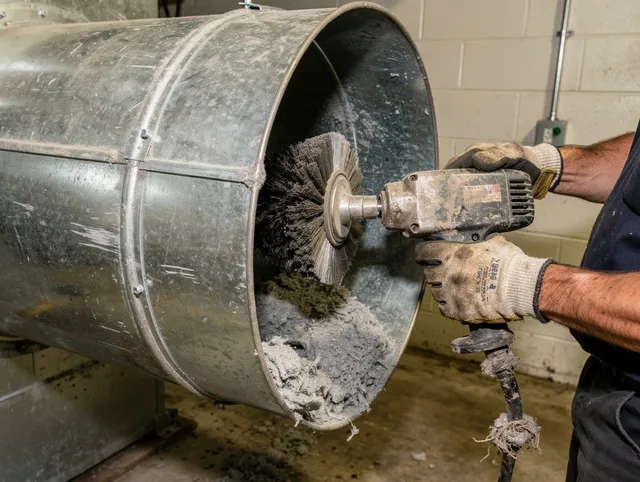 Industrial-grade dryer vent cleaning by University Heights Dryer Vent Cleaning in University Heights